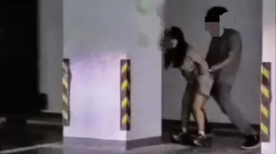 浙省某银泰地下车库带小小只野战后入5分52大奔闯入战场